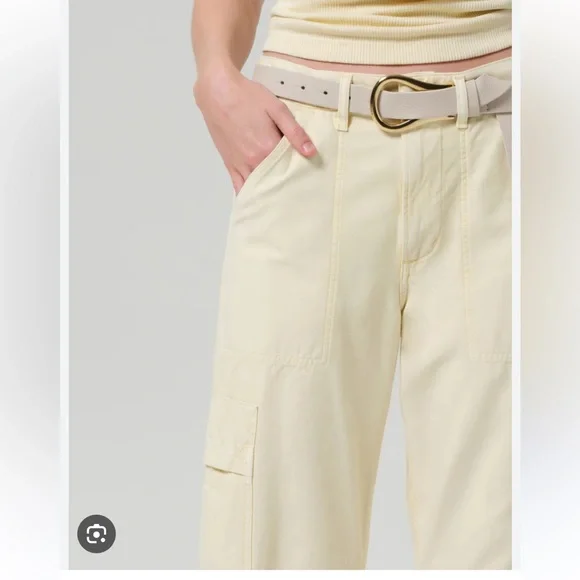 BNWT Citizens of Humanity Marcelle Cargo Pant 25 Napoli